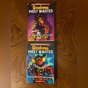 Goosebumps books | Most Wanted #5 and #7 | kids chapter books